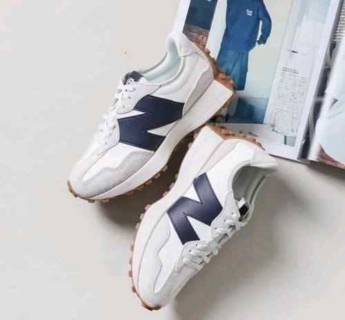 Neww Balance 327 White Navy 5077