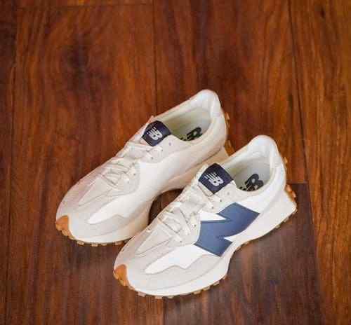 Neww Balance 327 White Navy 5077