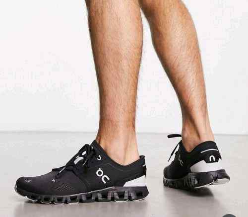 On Cloud x 3 Running Trainer All Black 128 Sale