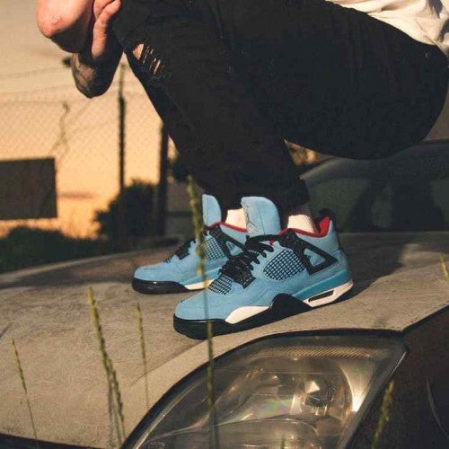 Air Jordan Retro 4 Travis Scott Cactus Jack Semi UA Sale