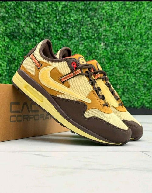 Nik_e Air Max 1 x Travis Scott Baroque Brown 199
