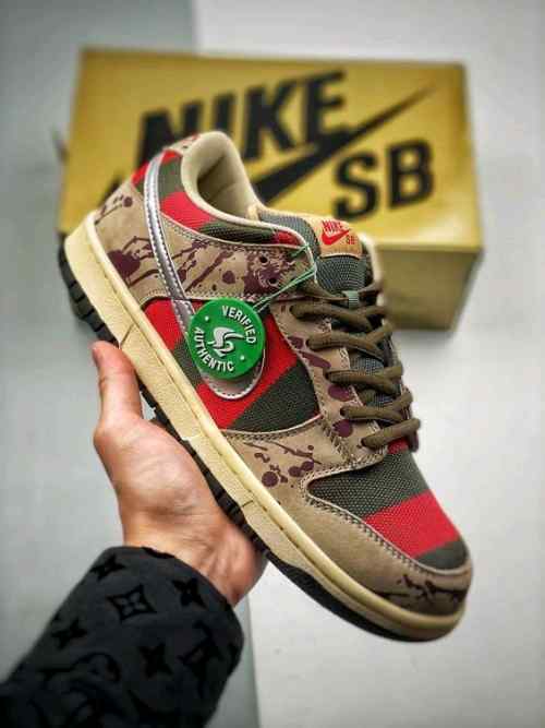 Nikee Dunk Low Pro Sb Freddy Krueger