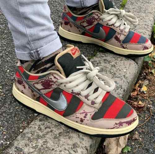 Nikee Dunk Low Pro Sb Freddy Krueger
