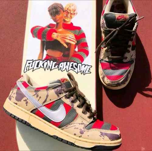 Nikee Dunk Low Pro Sb Freddy Krueger