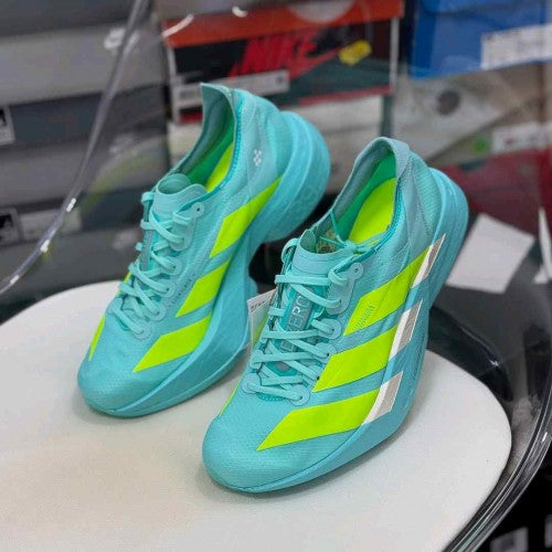 Adidass Adizero Adios Pro 4 Flash Aqua Lucid Lemon