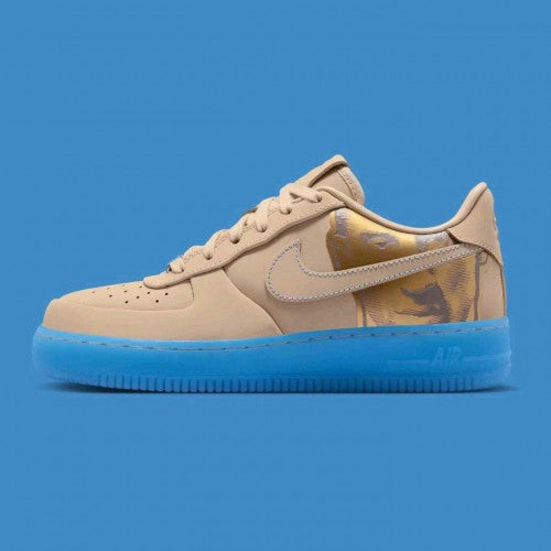 Nikee AirForce 1 Low Protro Linen and University Blue