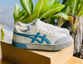 Asicss Court Trail Sneakers White Blue