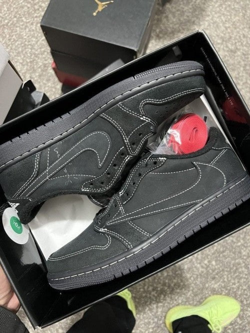 Travis Scott x AJ1 Low Black Phantom Semi UA Quality 415