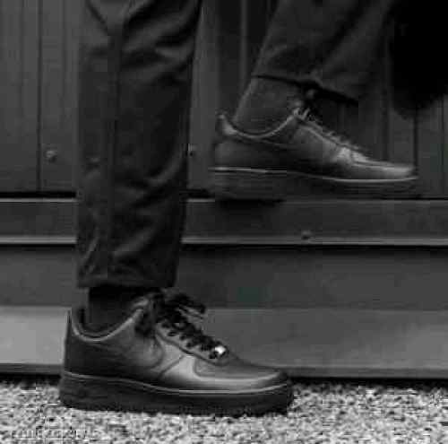 NikEe airforce 1 black semi ua quality