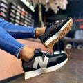 New balancee 327 moonbeam black grey white