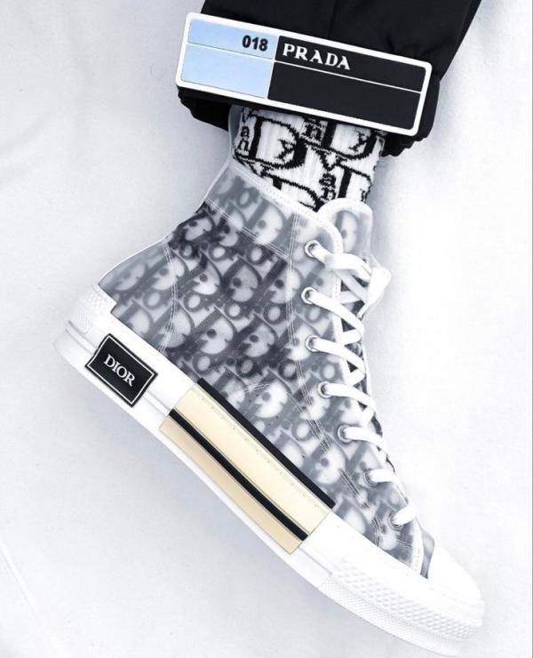 Dio_r Oblique Top High Sneaker 287