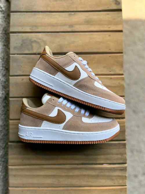 Nikee Airforce 1 Vachetta Tan