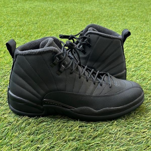 Nik.ee Air Jordan Retro 12 Winterized Triple Black 438