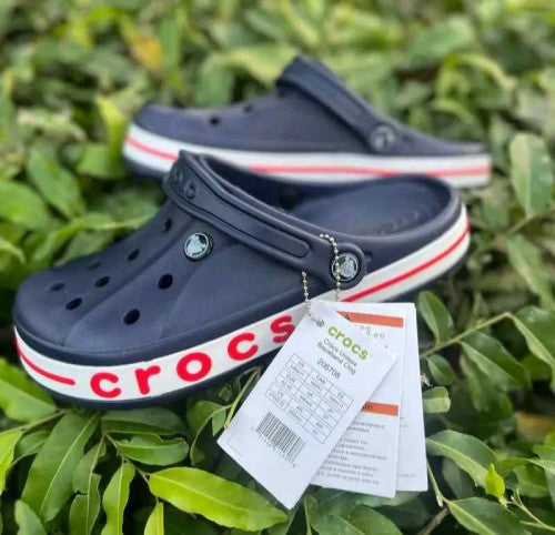 crocss bayaband classic clog (NavyRed)