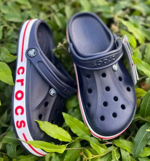 crocss bayaband classic clog (NavyRed)