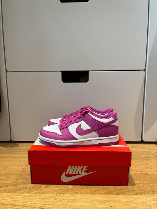 Nikee Sb Dunk Low Gs Active Fuchsia White Fix
