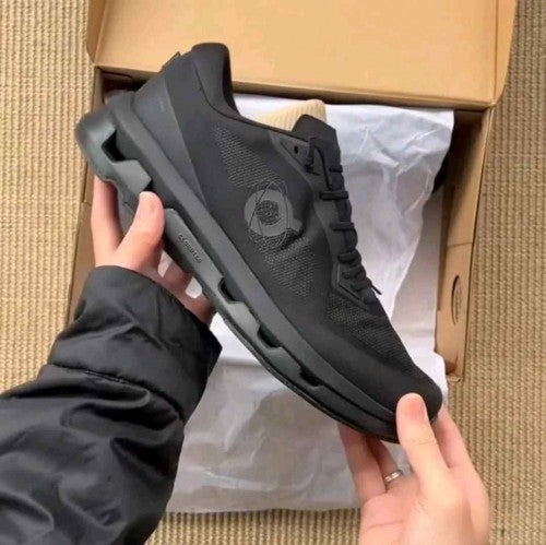 On Cloud x Kith Cloudzone Triple Black