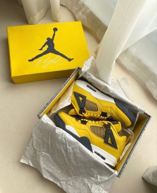 Air Jordan Retro 4 Lightning Semi UA Quality
