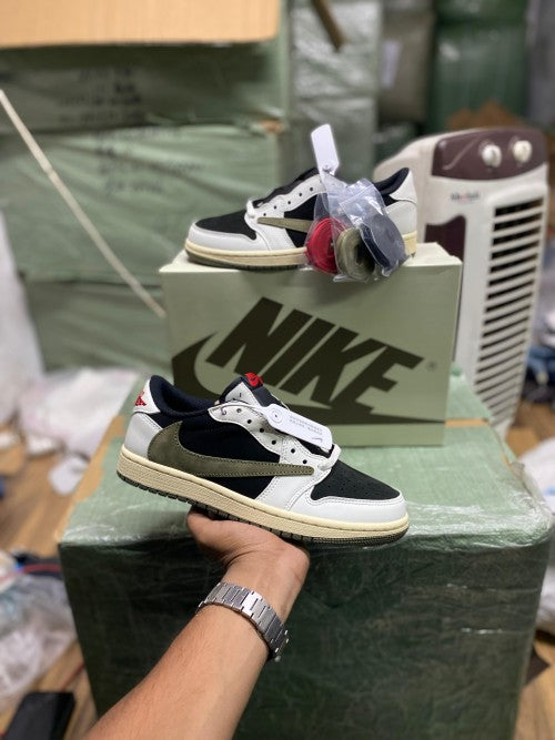Travis Scott x Air Jordan 1 Low Olive UA Quality Fix