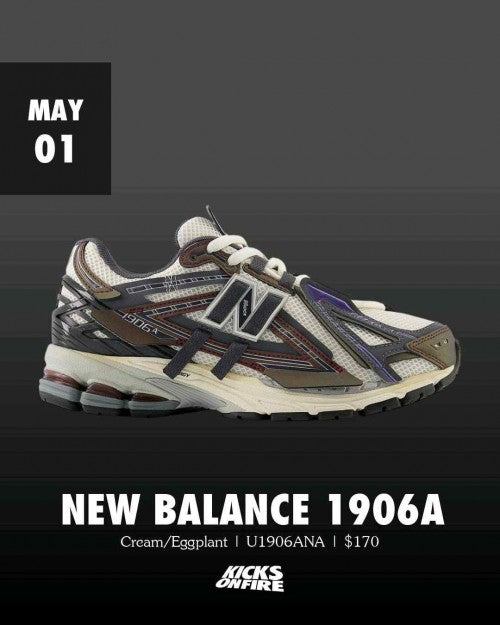 Newbalance 1906A Eggplant Cream