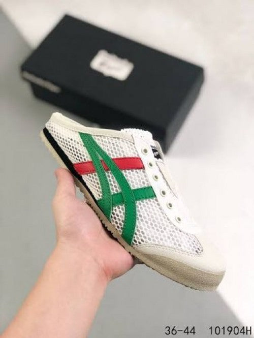 Mexico 66 Sabot Half Cut Shoe Sneaker White Green