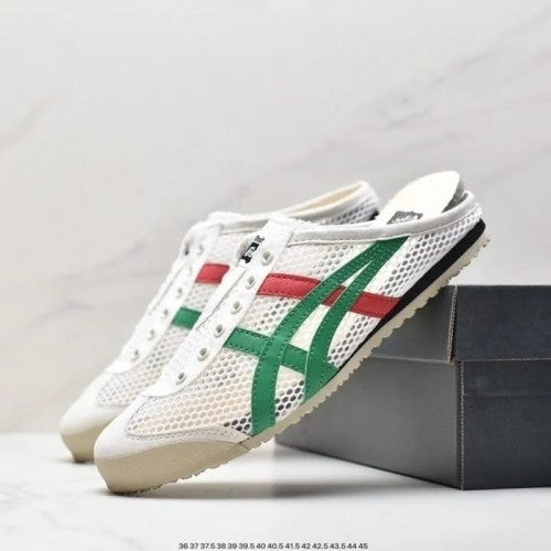 Mexico 66 Sabot Half Cut Shoe Sneaker White Green