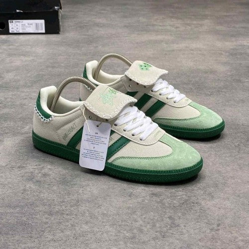 ADIDASS SAMBA X STUSSY WHITE_GREEN