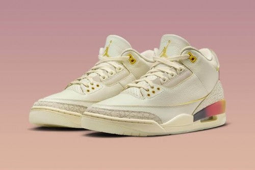 J Balvin x Air Jordan 3 UA Quality With same Plastic Cover Packing UA Quality