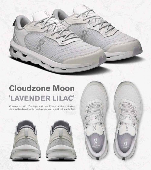 On cloud Running Cloudzone Moon Lavender Lilac