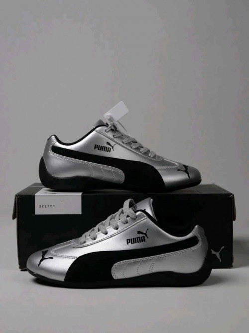 Pumaa Speedcat Metallic Silver Black