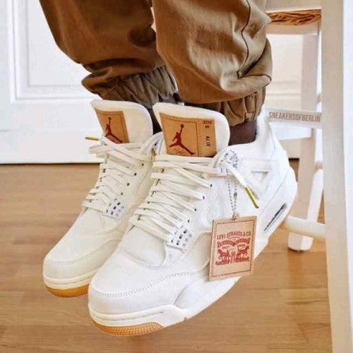 Nik_e Air Jordan Retro 4 X Levis 274
