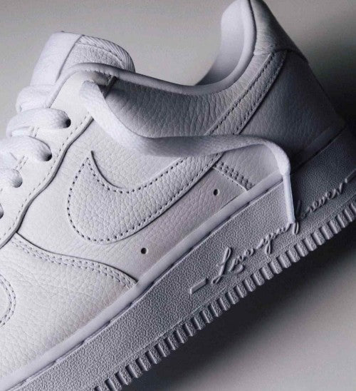 Nocta X Nikee Airforce 1 Low Certified Lover Boy Triple White