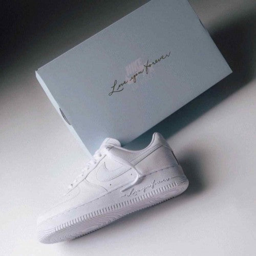 Nocta X Nikee Airforce 1 Low Certified Lover Boy Triple White