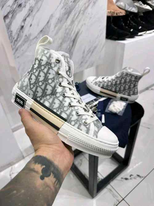 Diorr B23 High Oblique Grey White