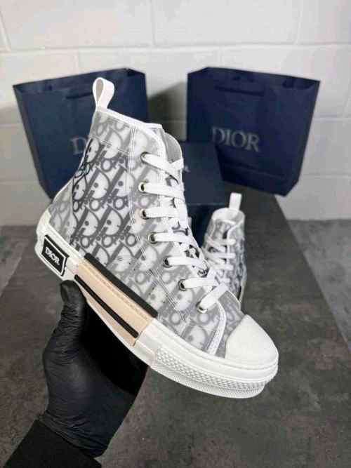 Diorr B23 High Oblique Grey White