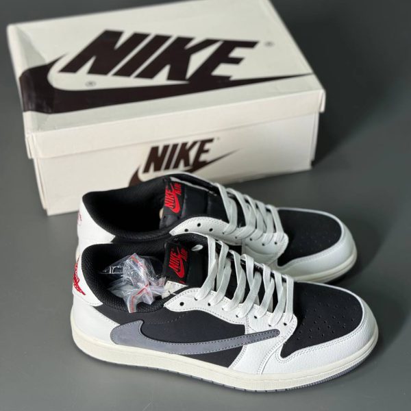 Travis Scott X Air Jordan 1 Low Og Grey Black118