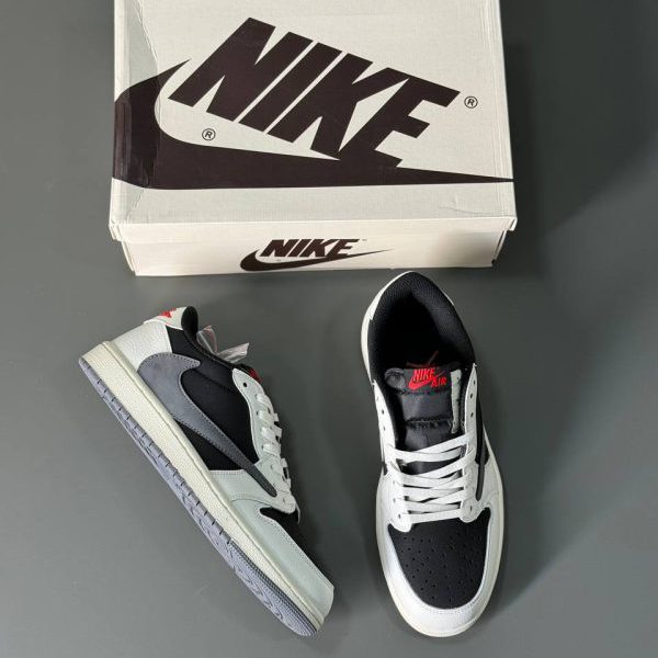 Travis Scott X Air Jordan 1 Low Og Grey Black118