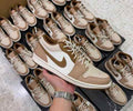 Nikee Air Jordan 1 Low SE Hemp Light British Tan Brown 208