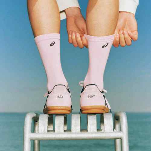 HAY X ASICSS Skyhand OG Shoes Pale Pink