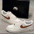 Nikee AirForce 1 Low IvorySaddle Brown