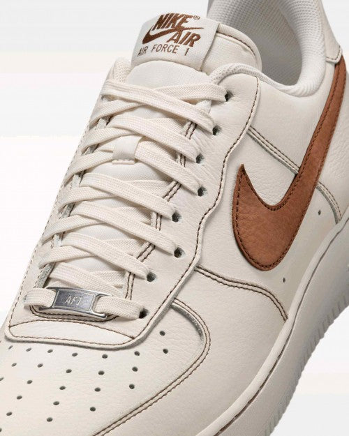 Nikee AirForce 1 Low IvorySaddle Brown