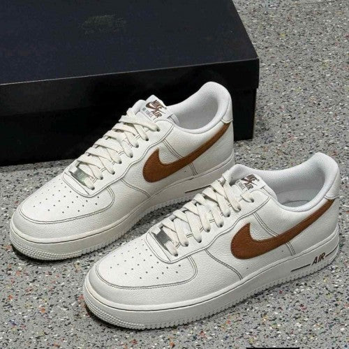 Nikee AirForce 1 Low IvorySaddle Brown