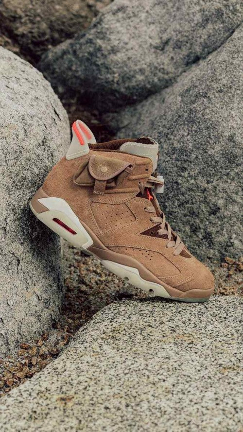 Travis Scott x Air Jordan 6 AJ6 - British Khaki