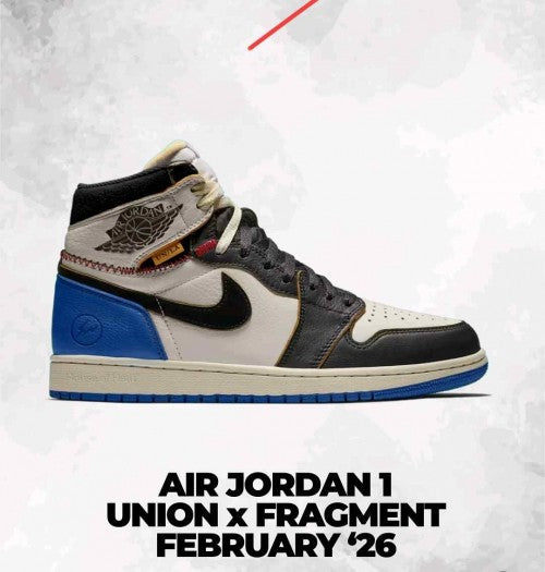 Air jordan 1 X Union LA X Fragment