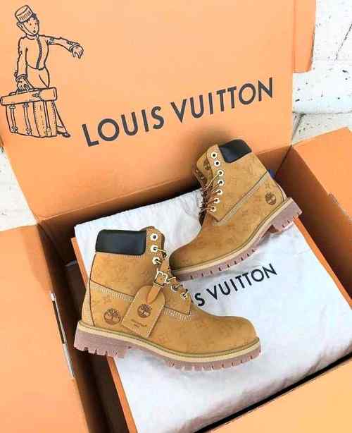 Louiss Vuittonn X Timberland Ankle Boots