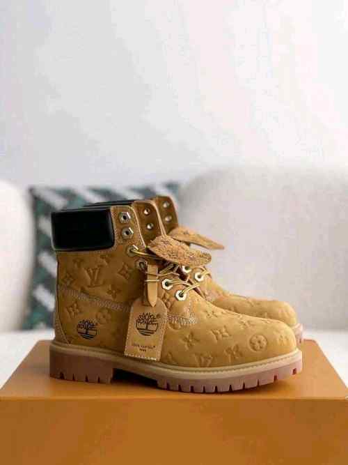 Louiss Vuittonn X Timberland Ankle Boots