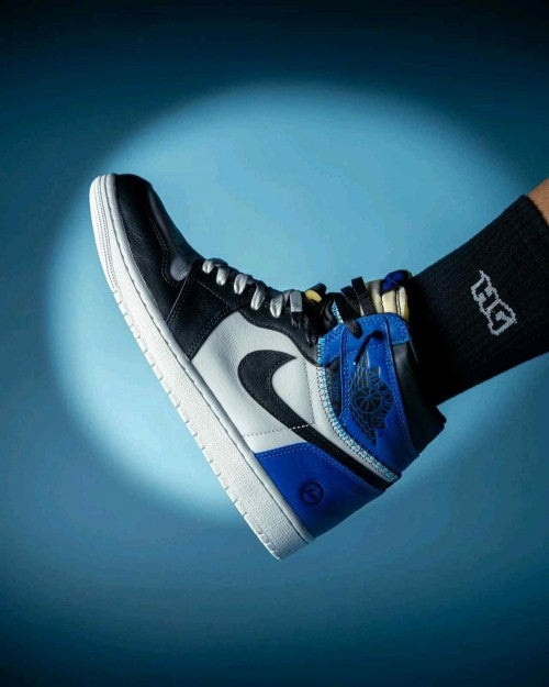 Fragment X Union LA X Nikee Air Jordan 1 High OG White Blue