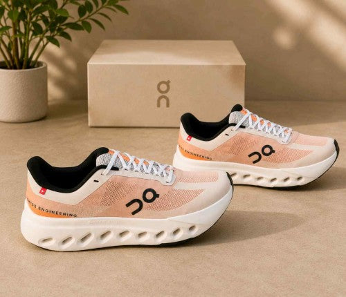 On Cloudsurfer Next Tangerine Ivory
