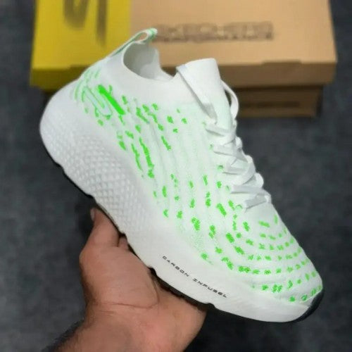 skecherss hyper burst ice shoe for women white green