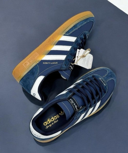 Adida_ss x Sporty Rich Handball Spezial suede Navy 107